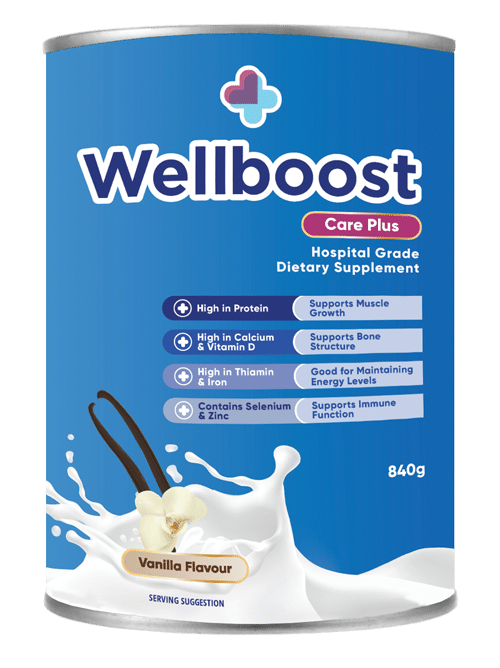 Wellboost-Care-Plus-Vanilla 840g Hospital Grade Dietary Supplement